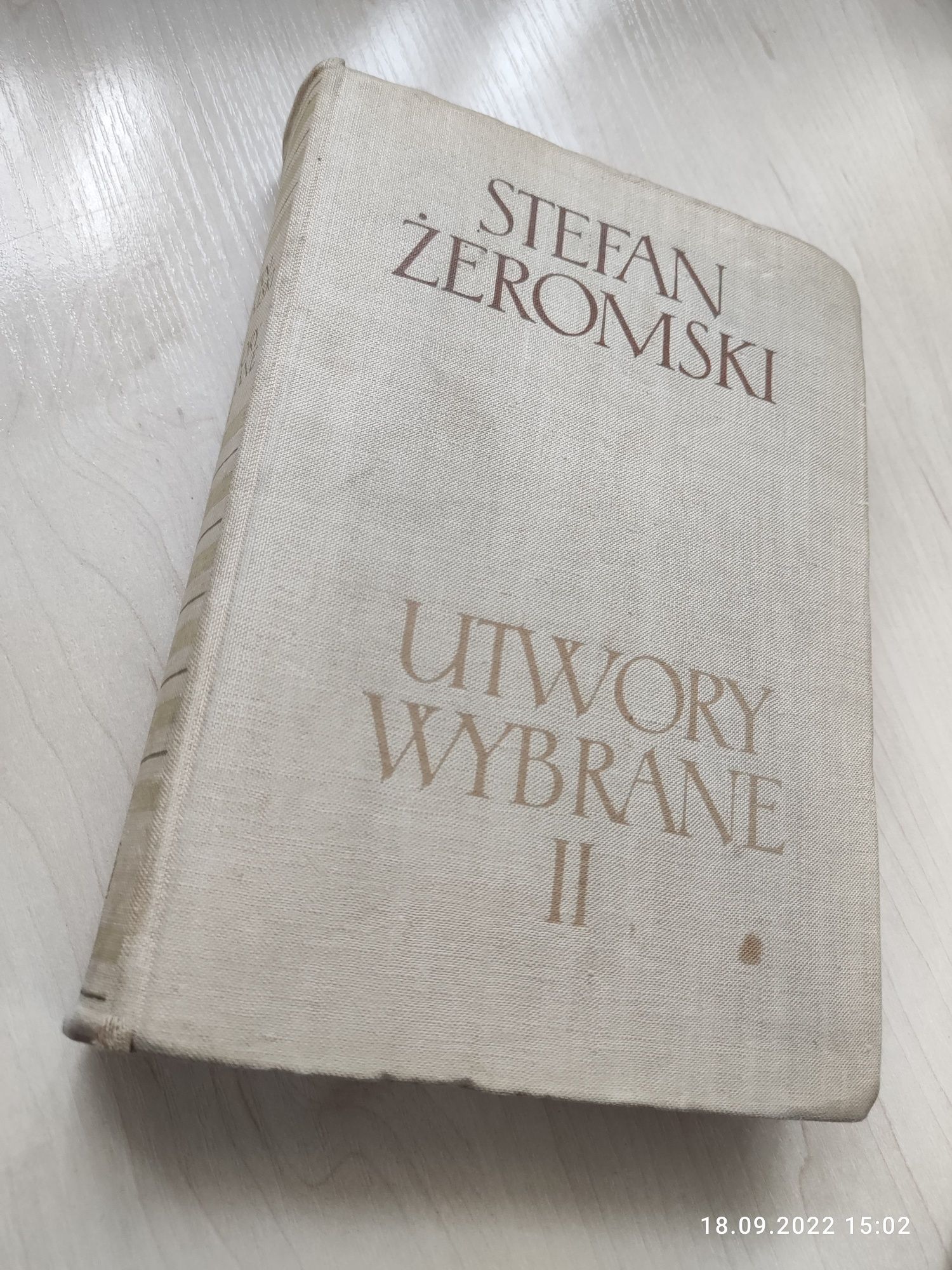 Stefan Żeromski Utwory Wybrane tom II Syzyfowe Prace