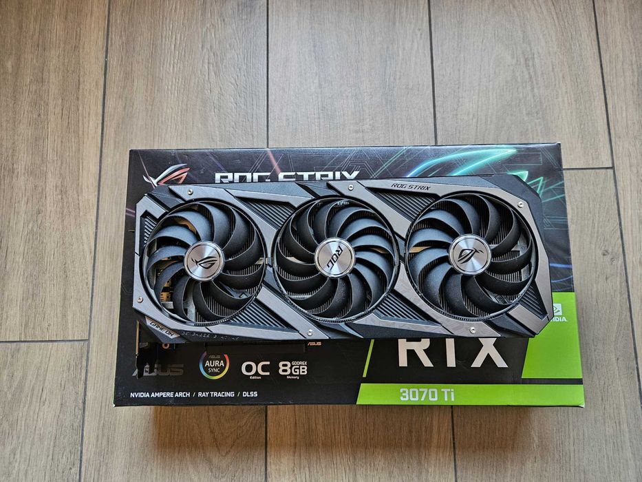 ASUS GeForce RTX 3070 Ti RoG StriX OC 8GB GDDR6X