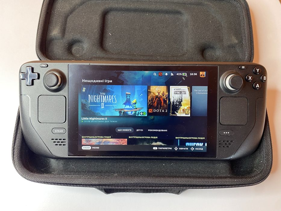 Steam Deck LCD 512gb + 512gb + док.