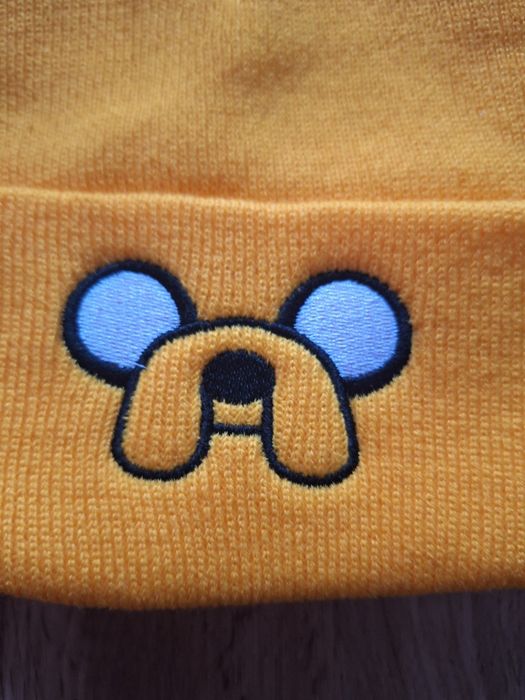 Czapka zimowa adventure time żółta unisex