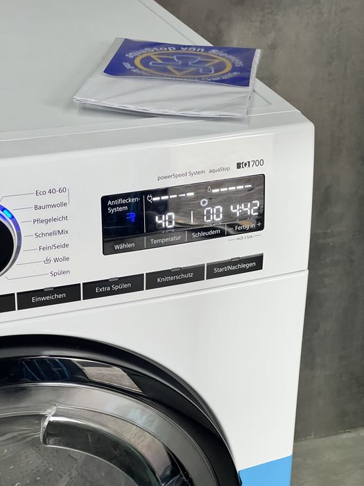 2022 Стиральная машина Siemens IQ 700 стиралка пральна машина