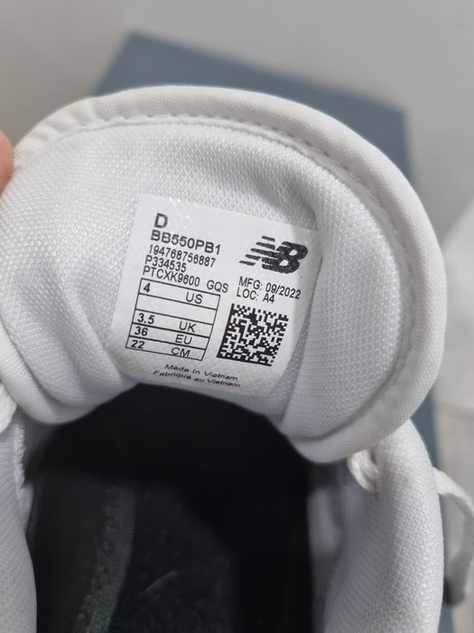 New balance 550 White Grey