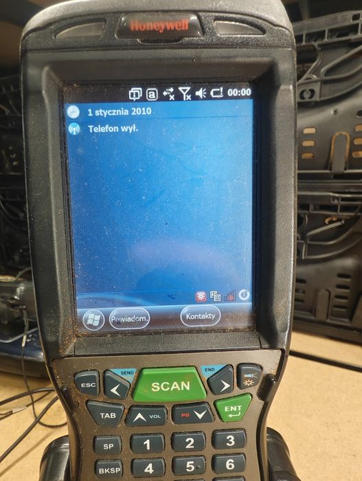 Honeywell terminal mobilny ze skanerem + stacja dokująca 230V/12V
