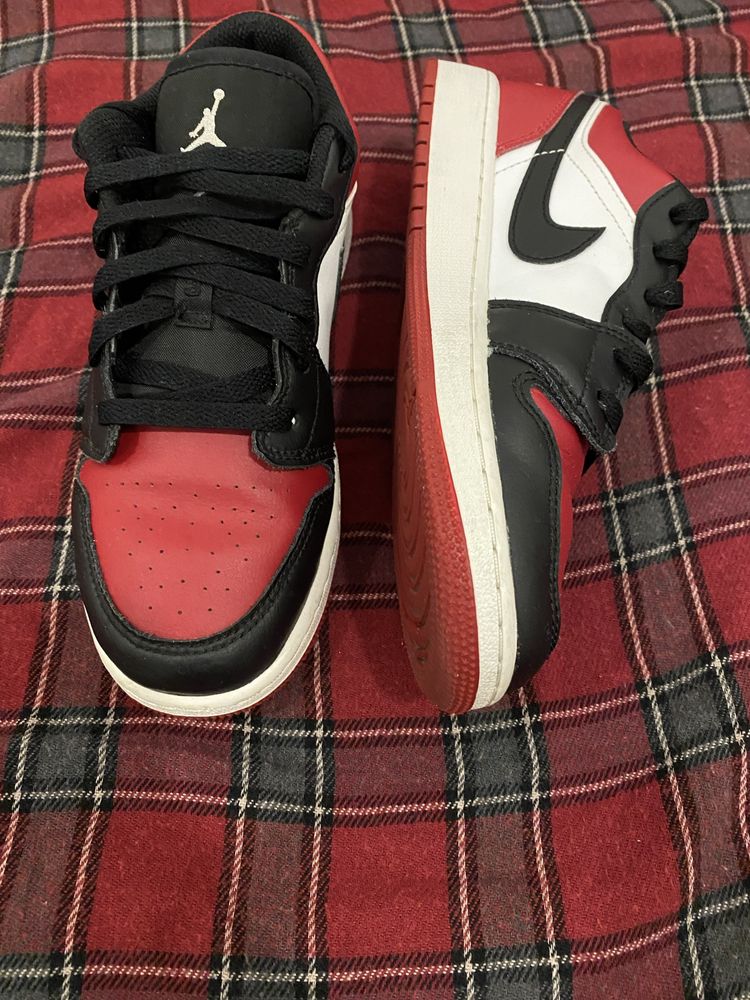 Air jordan 1 low vermelho