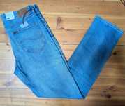 NOWE Jeansy LEE West W34 L34 / Vintage Wear / Blue Jeans