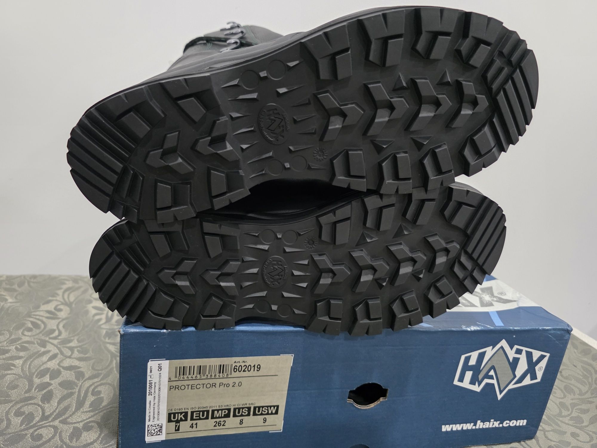 Botas haix protector pro 2.0 protecção anti corte nivel1