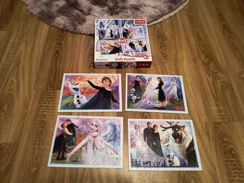 Puzzle z krainy lodu
