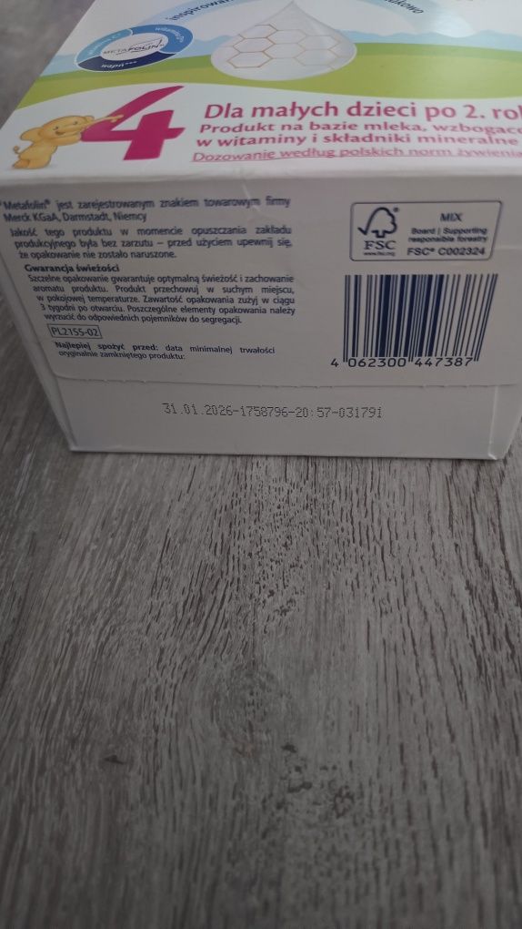Mleko HiPP 4 combiotik