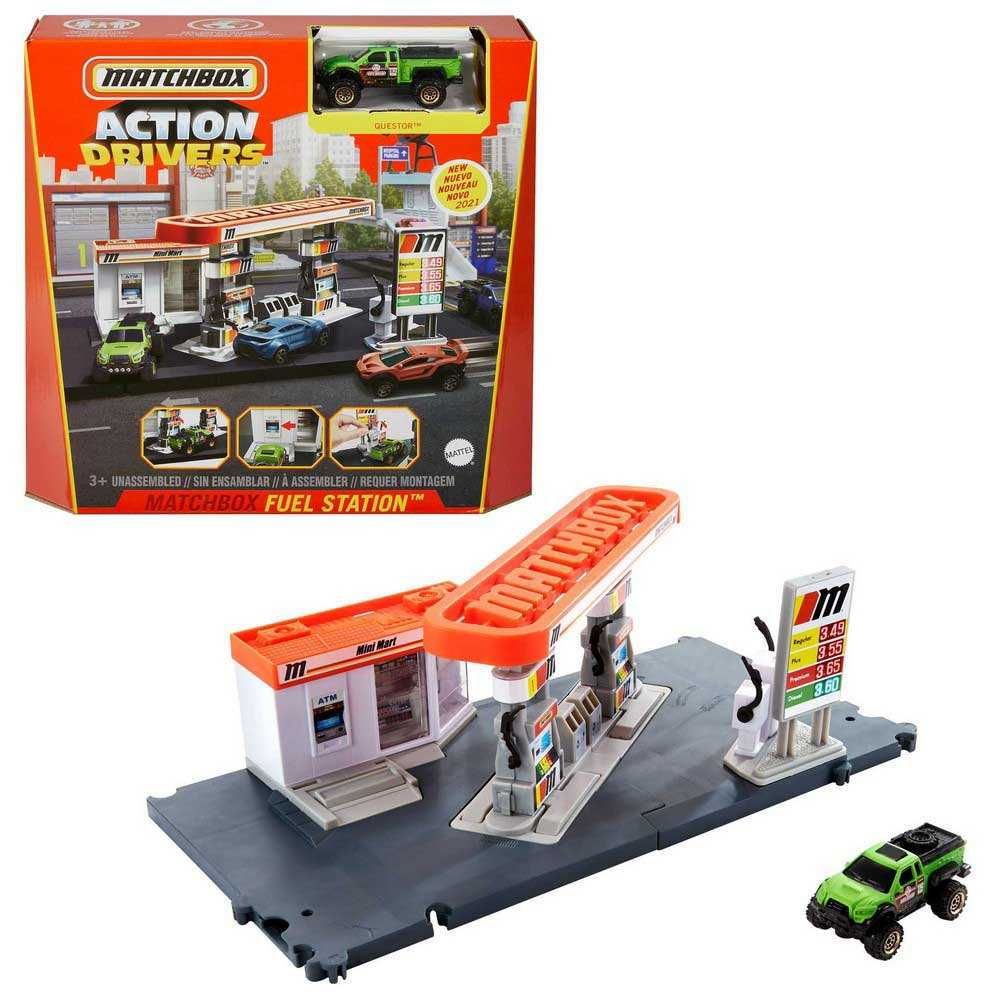 Matchbox Action Drivers Gas Station