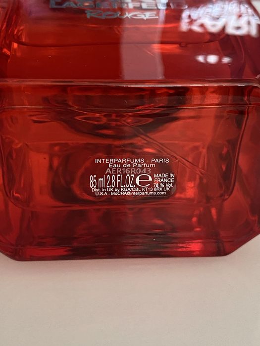 KARL LAGERFELD Rouge Woda oerfumowana  85ML DLA KOBIET