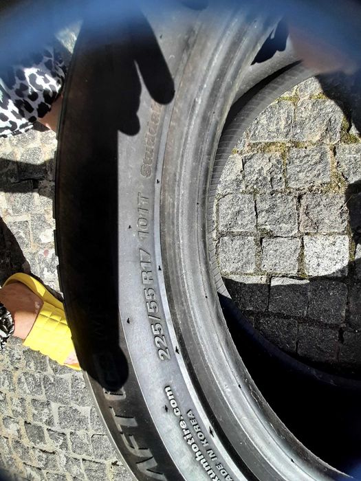 Резина зимняя KUMHO  225/55/R17  2шт