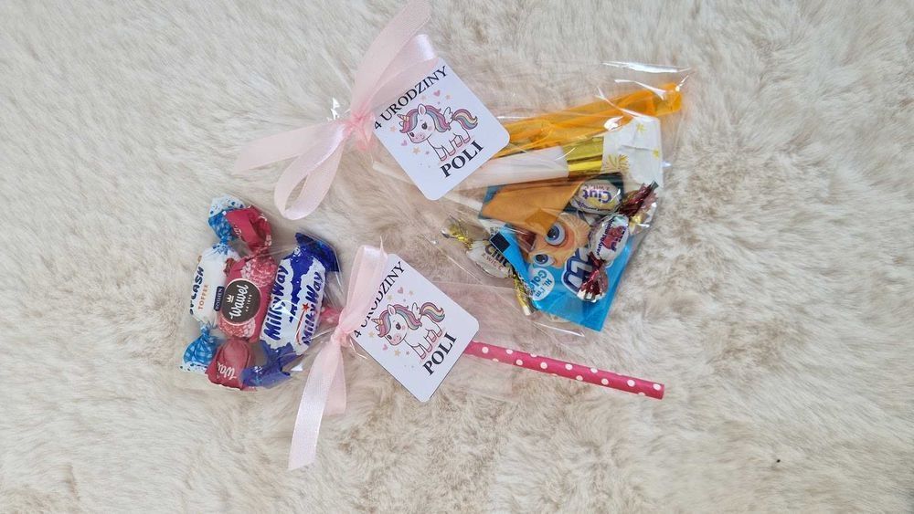 Upominki do przedszkola na urodziny prezent slodycze mikolajki