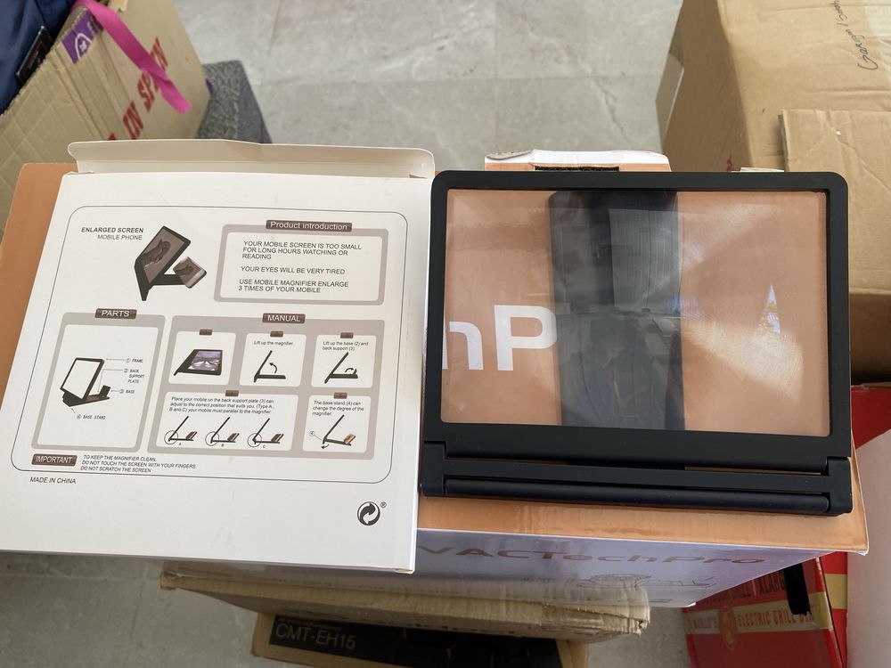 Apliador de ecrã de telemóvel