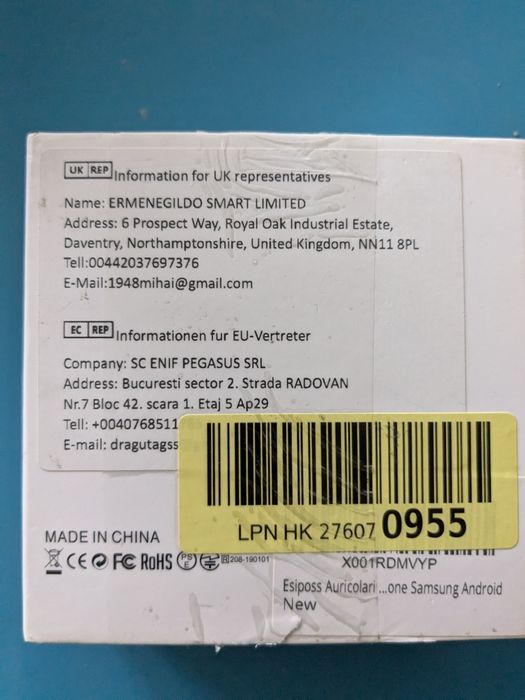 Бездротові bluetooth-навушники F9 з зарядним кейсом - павербанком