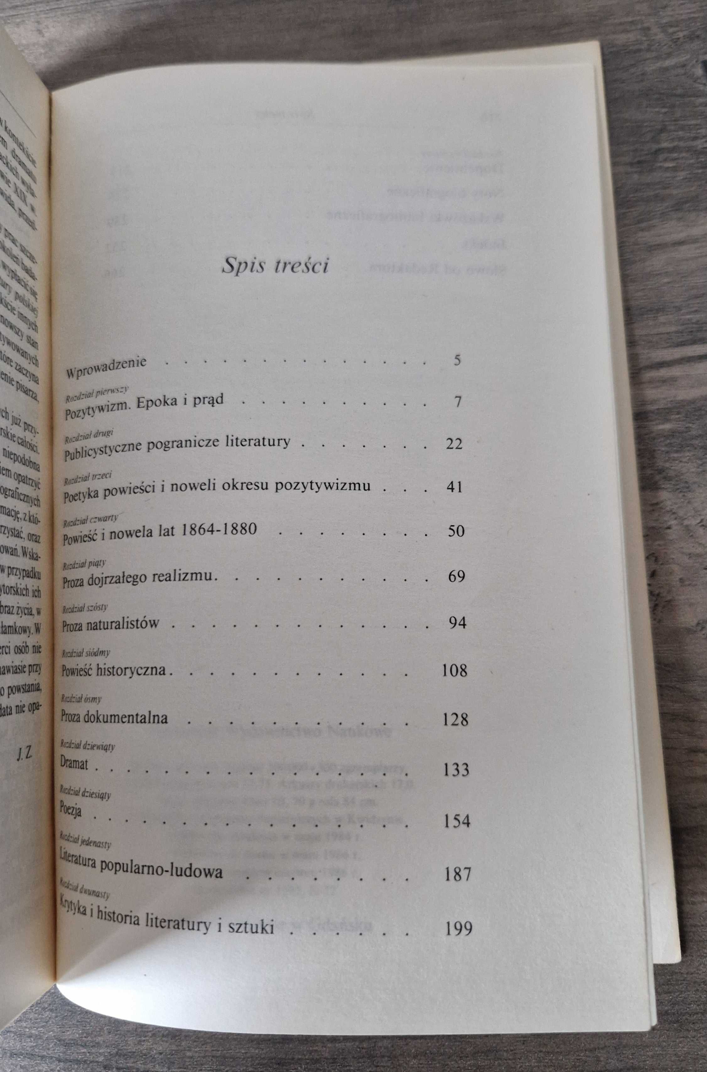 Literatura pozytywizmu Henryk Markiewicz