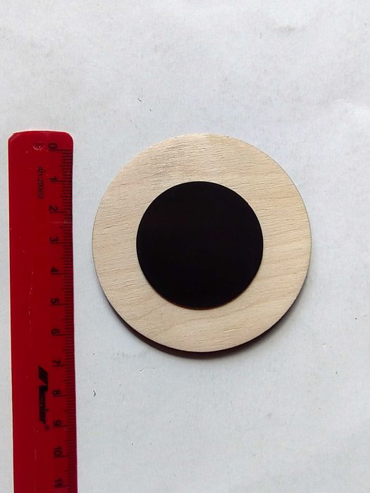 Drewniany magnes na lodówkę Polish Folk