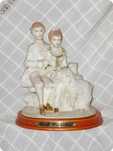 Rara estatueta – decoração vintage estilo vitoriano