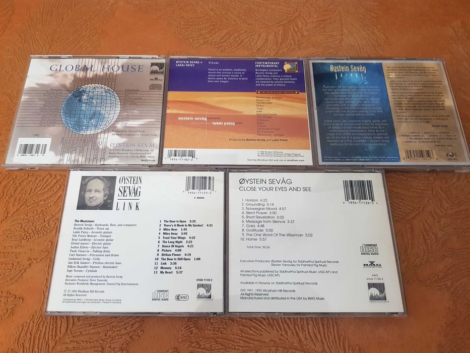 Диски фирменные CD Oystein Sevag Link  Enigma 3