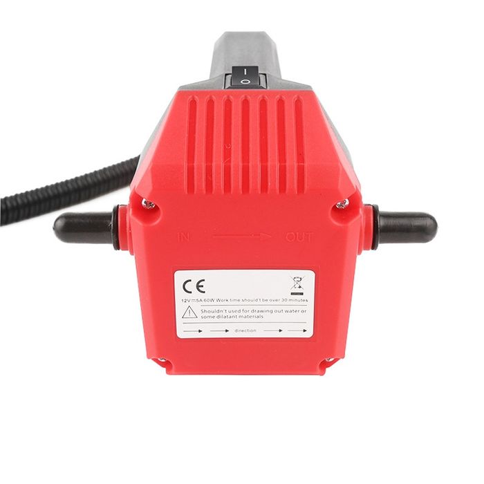 Bomba Transfega 12V para Tirar Óleo do Carro e Moto SO-002 NOVO