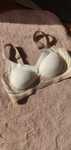 Biustonosz top mały push up L 75 B krem