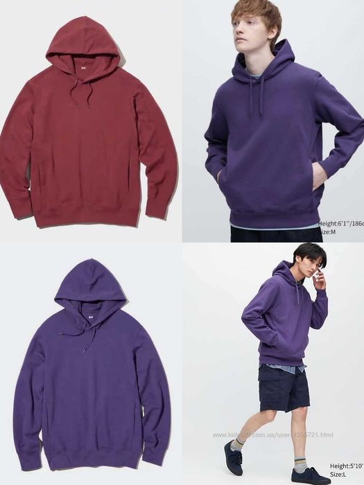 Світшот, худі Uniqlo різні моделі р.С, М, Л