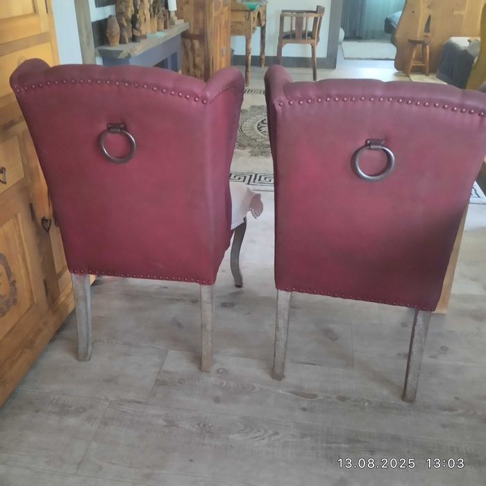 Krzesła Styl Ludwika 4 sztuki