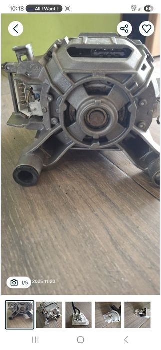 Silnik pralki Siemensa oraz Bosch