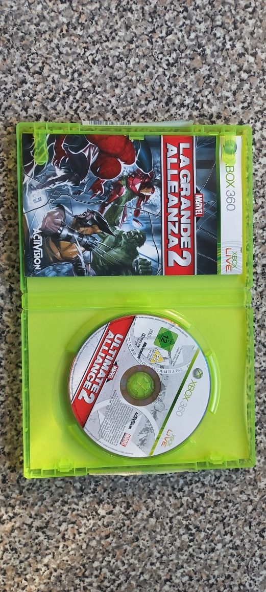Marvel ultimate alliance 2+4 jogos Playstation 3/Xbox 360