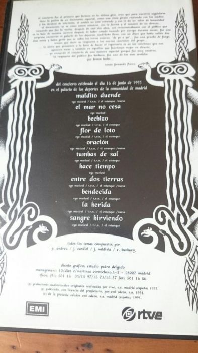 Heroes del silencio en directo