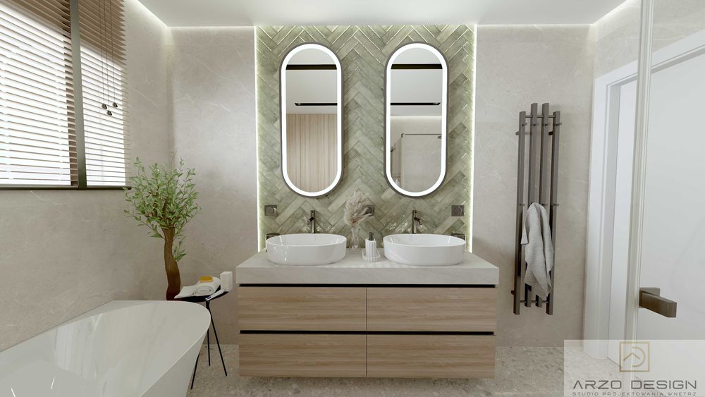 Projektowanie wnętrz | Projekt wizualizacja łazienki salonu kuchni 3D