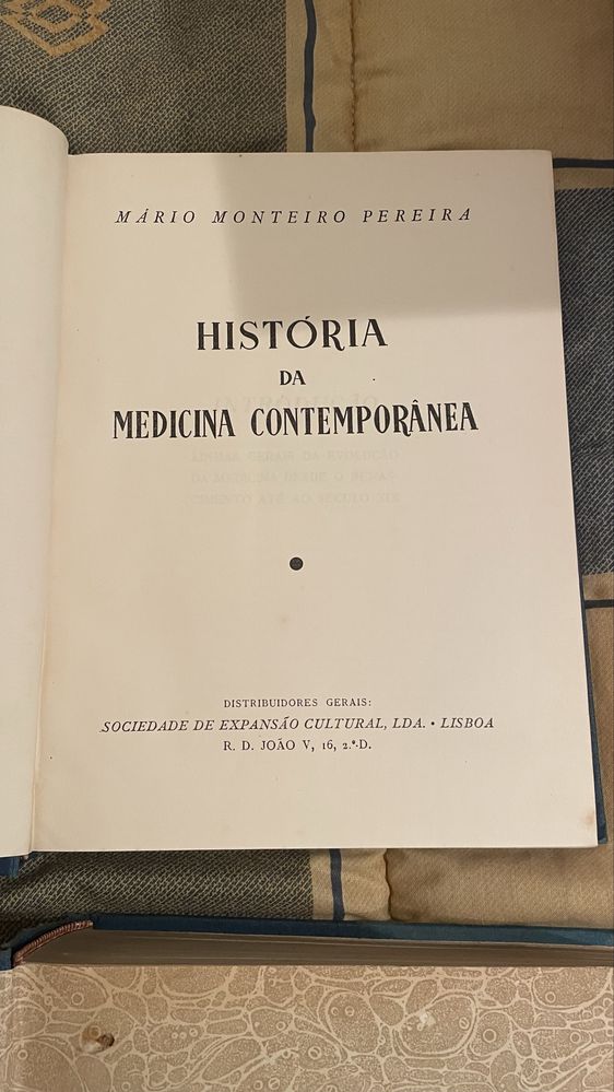 Livro História da Medicina Contemporânea
