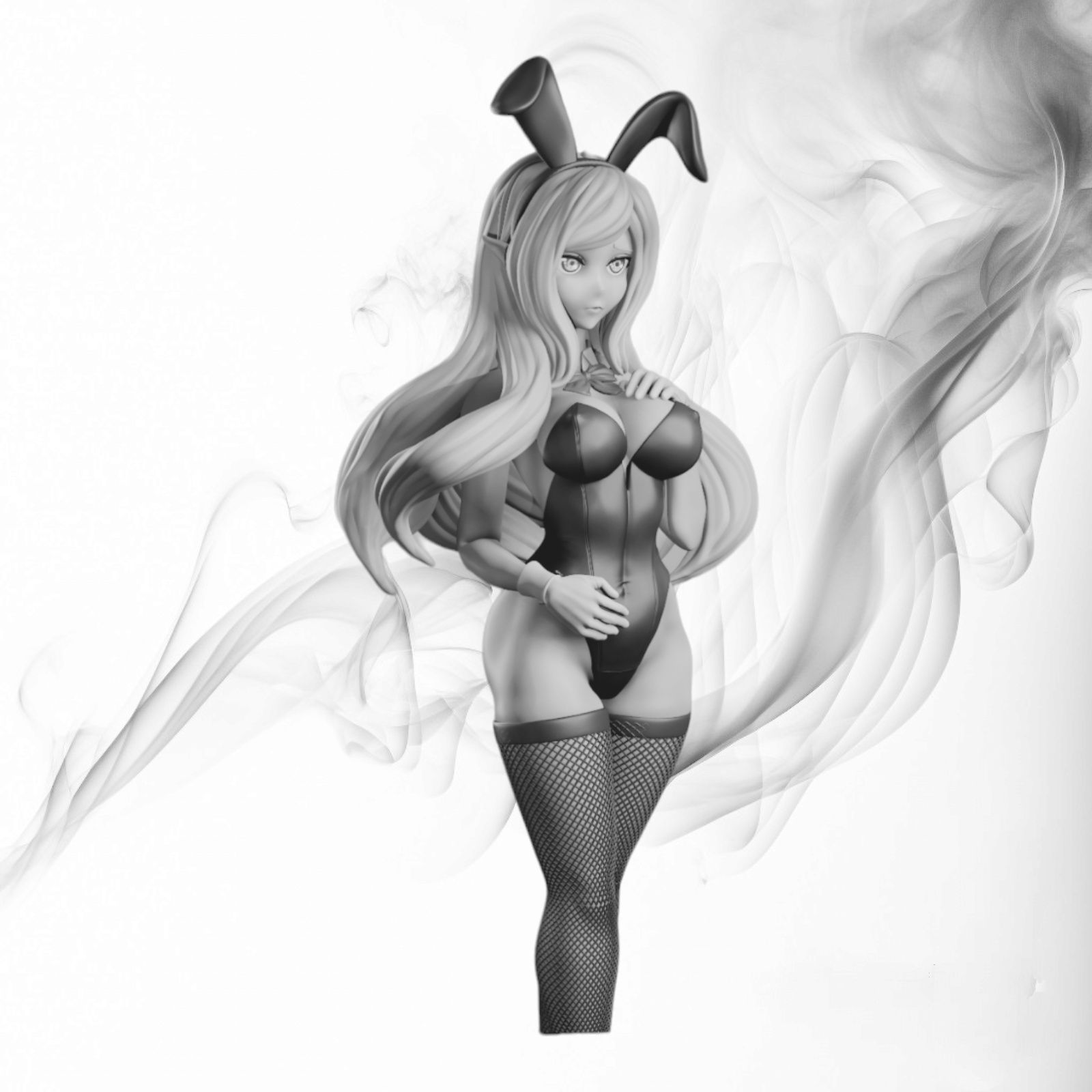 Figurka druk 3D " Bunny Girl " - 10 cm