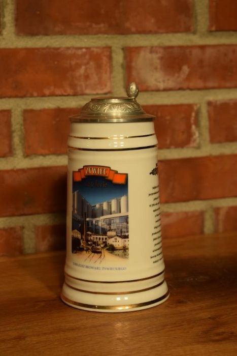 Kufel kolekcjonerski Żywiec, antyk