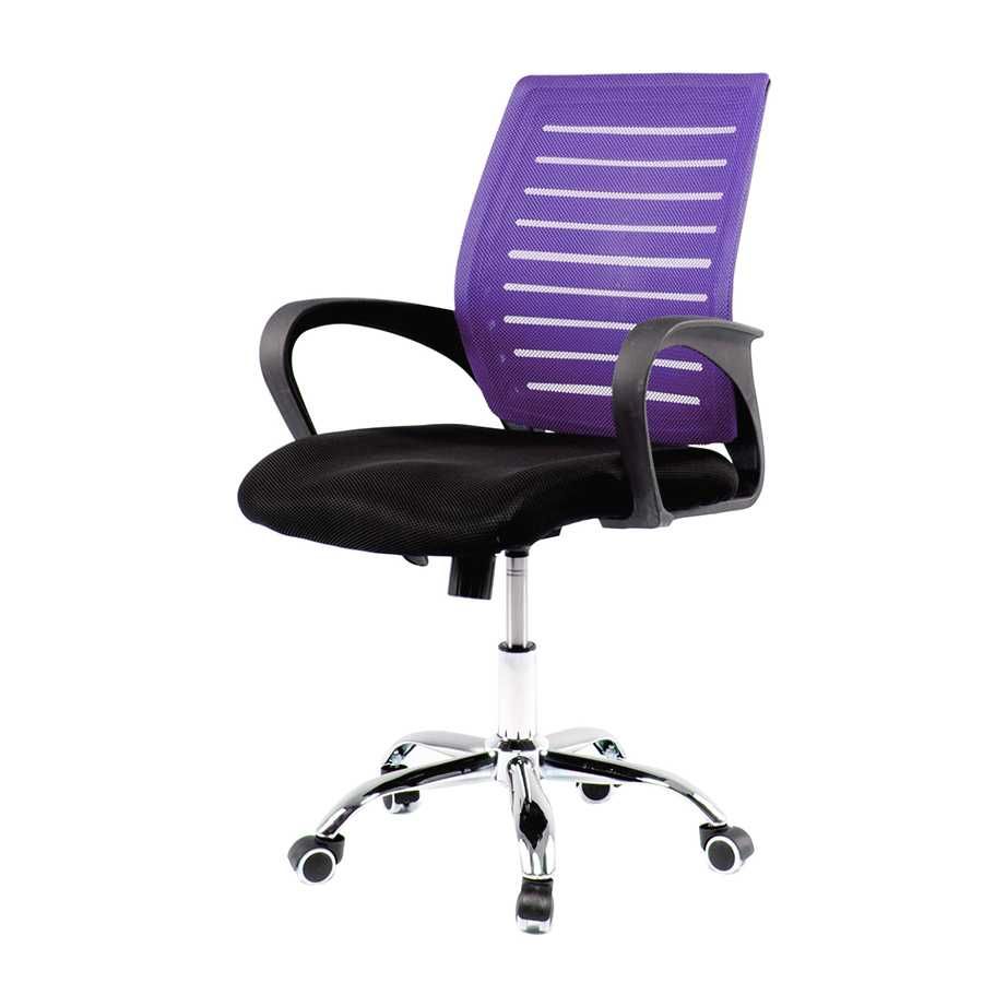 Офісне комп'ютерне крісло зі спинкою сітка Deli / Fusion
