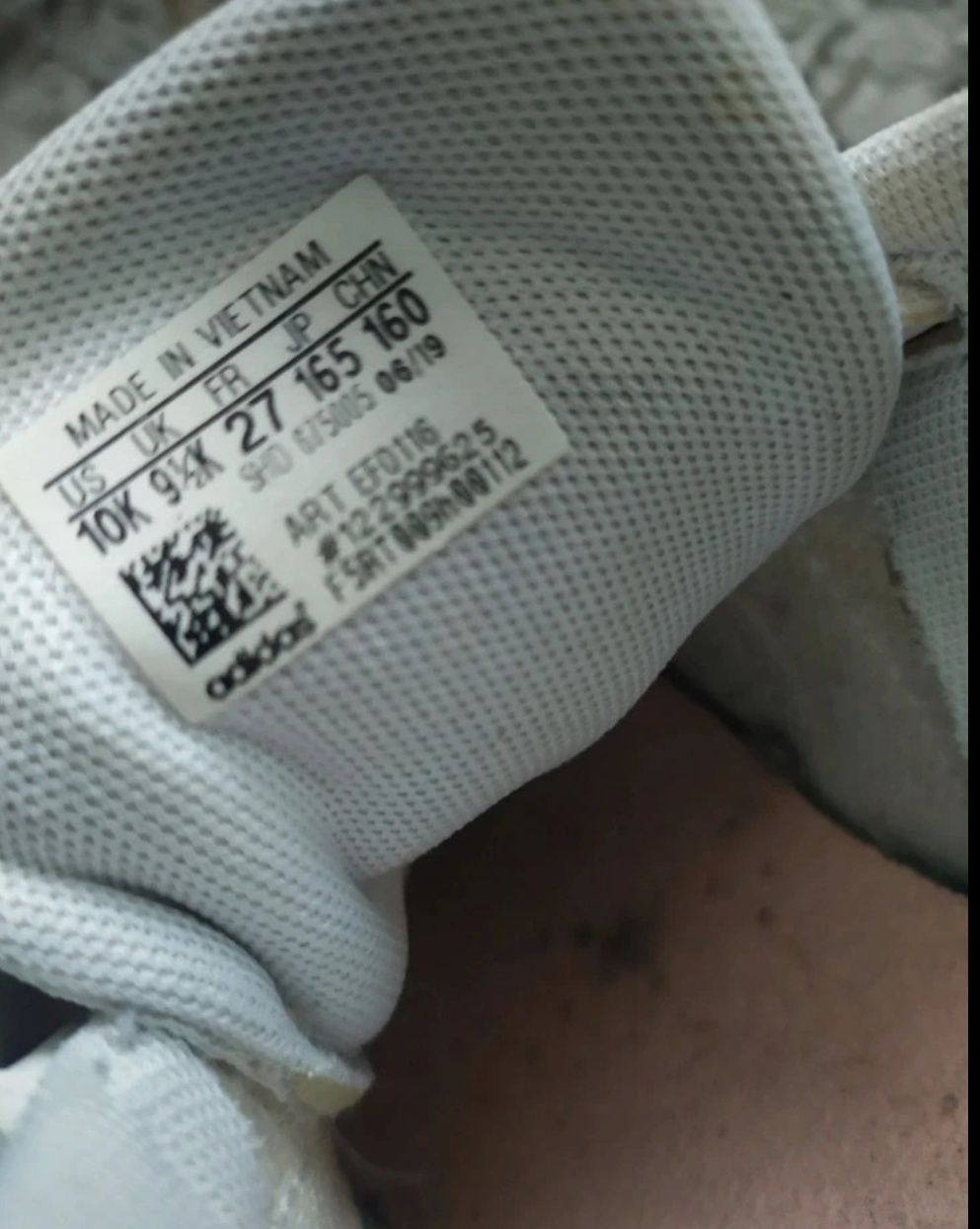 Adidas r. 27 sneakersy Buty na rzepy.
