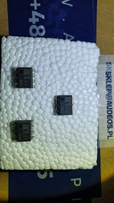 Wzmacniacz oeracyjny Op-amp. MUSES 01 2szt. 02 1 szt. Oryginał od Aude