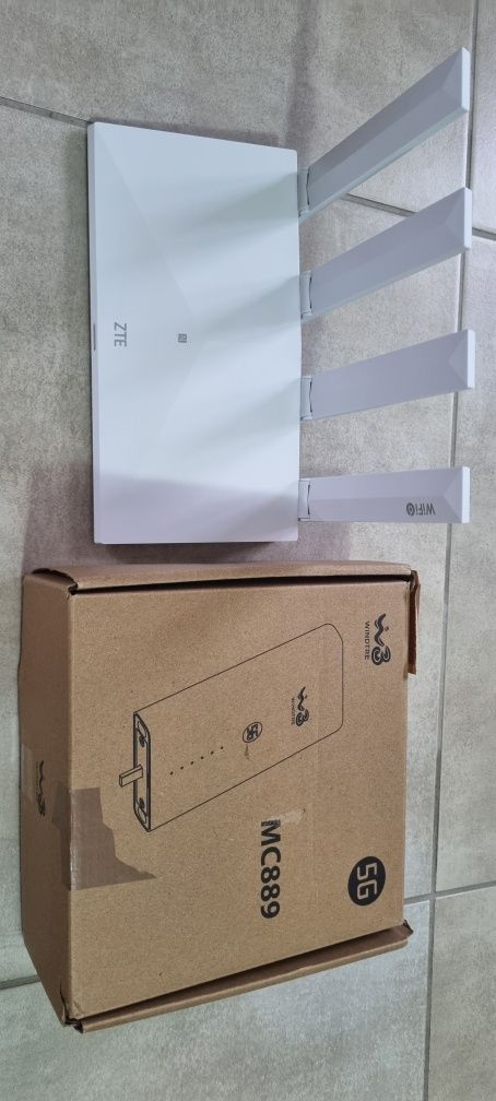 Antena exterior 5G ZTE + Router ZTE