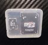 Karta microSD 2Gb z adapterem, do starszych urządzeń