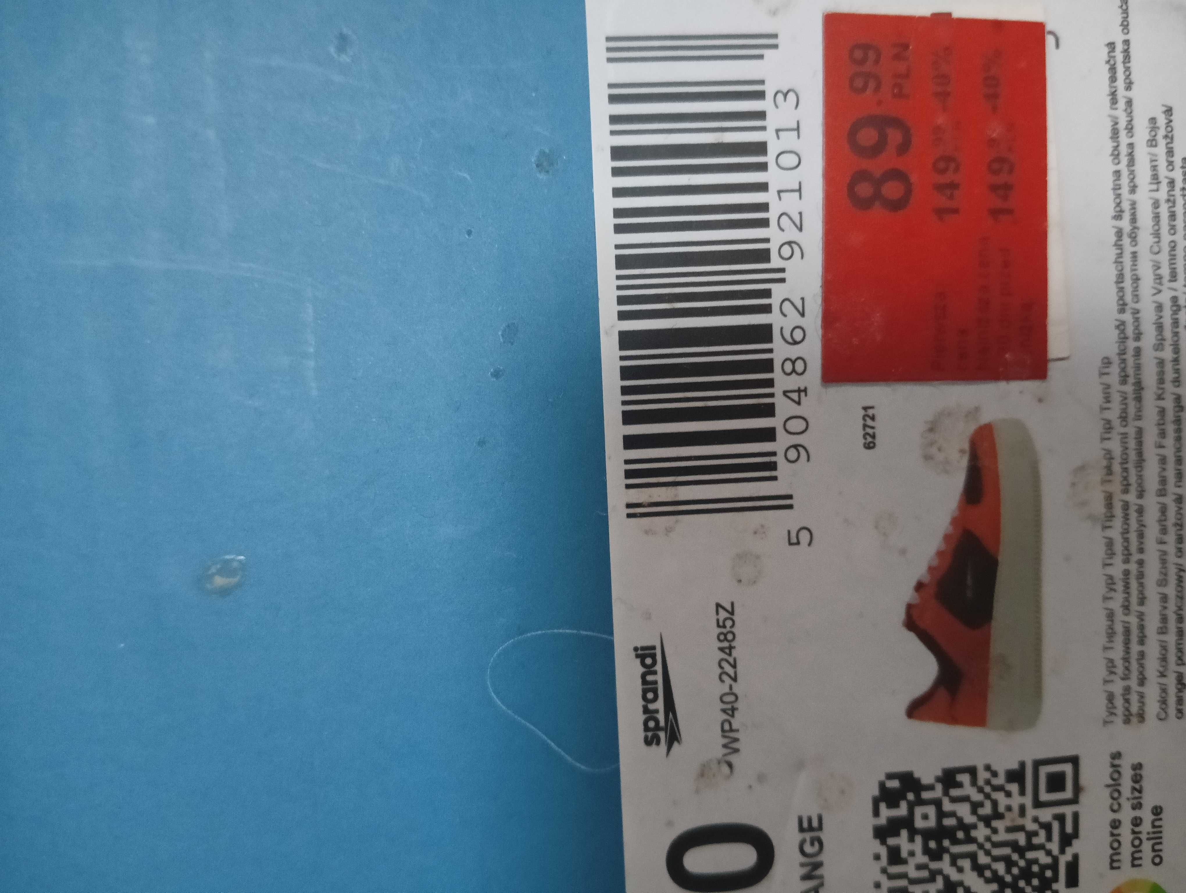 Nowe buty sprandi rozmiar 40