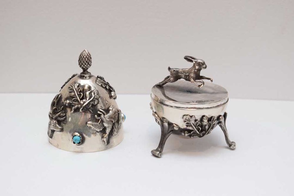 SREBRNE JAJO JAJKO - myśliwskie zając królik pr84