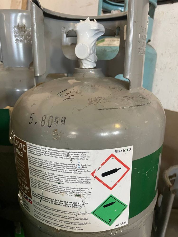 Czynnik chłodniczy r134a r404a r410 r507 r32 r1234yf Freon