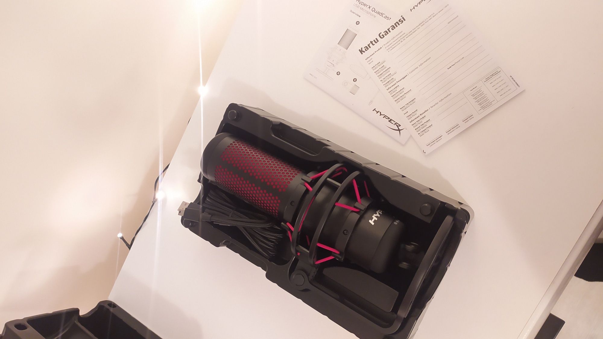 Mikrofon hyperx quadcast