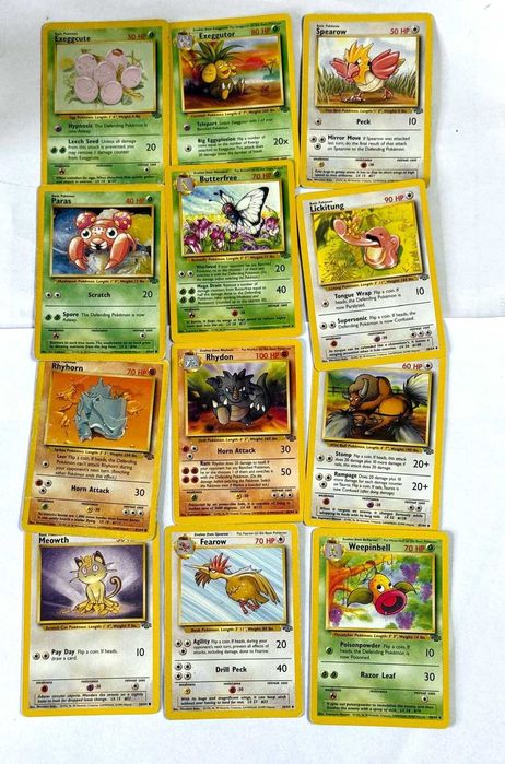 Cartas Originais Pokémon TCG - Jungle Set