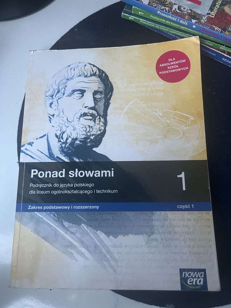 Ponad słowami 1 część 1 zakres podstawowy i rozszerzony