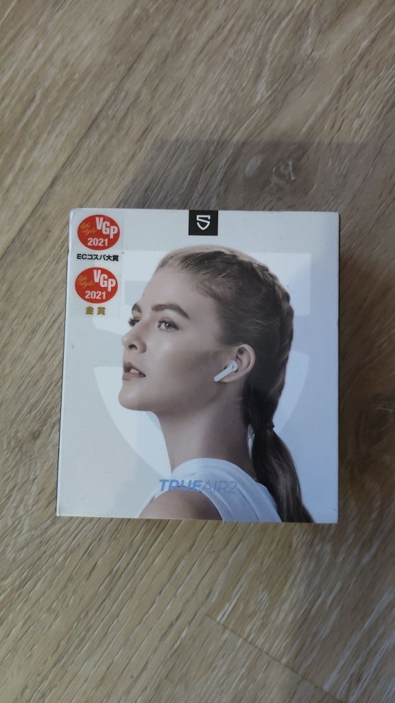 Słuchawki bezprzewodowe bluetooth Soundpeats TrueAir2 nowe