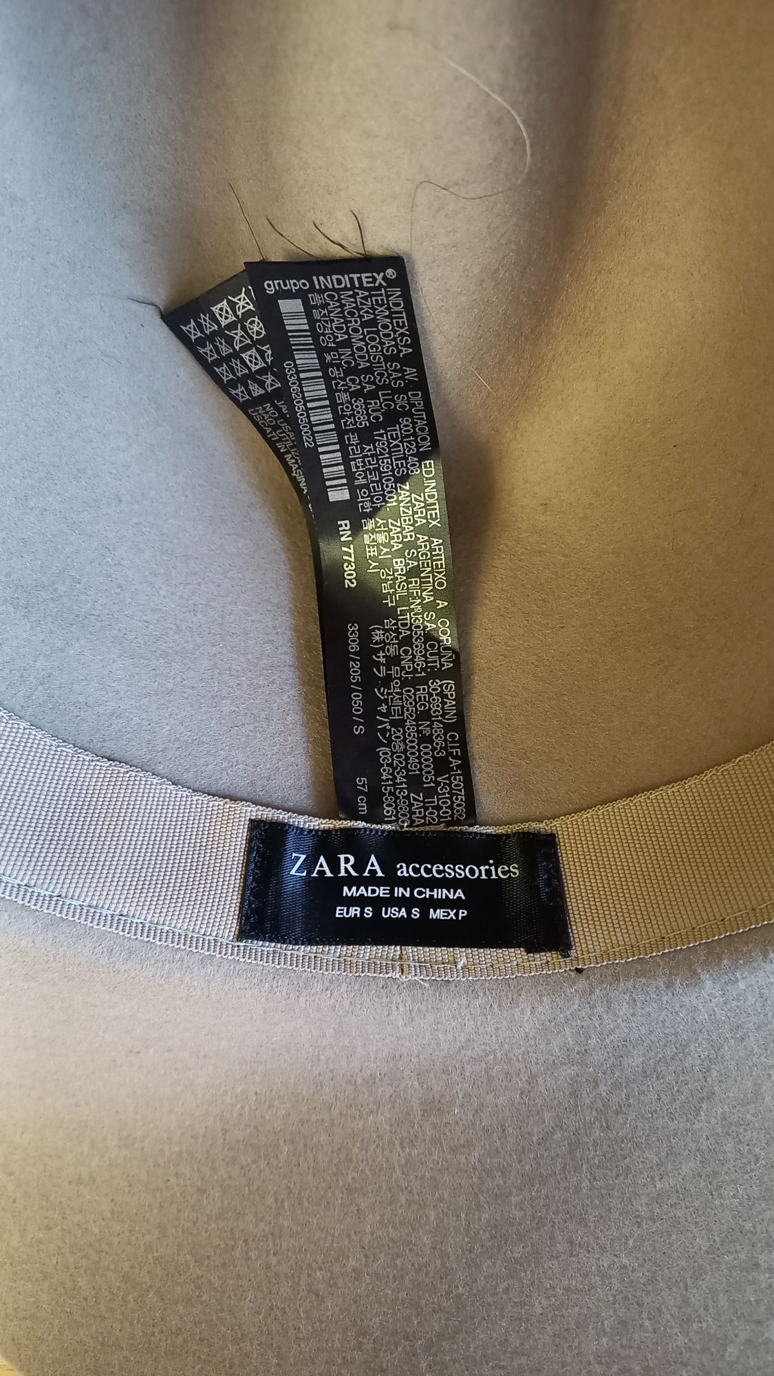 Шляпа шляпка Zara