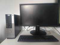 Komputer Dell Optiplex 7010 i-7-2600 3.40 GHz 16gg RAM + monitor LG 24