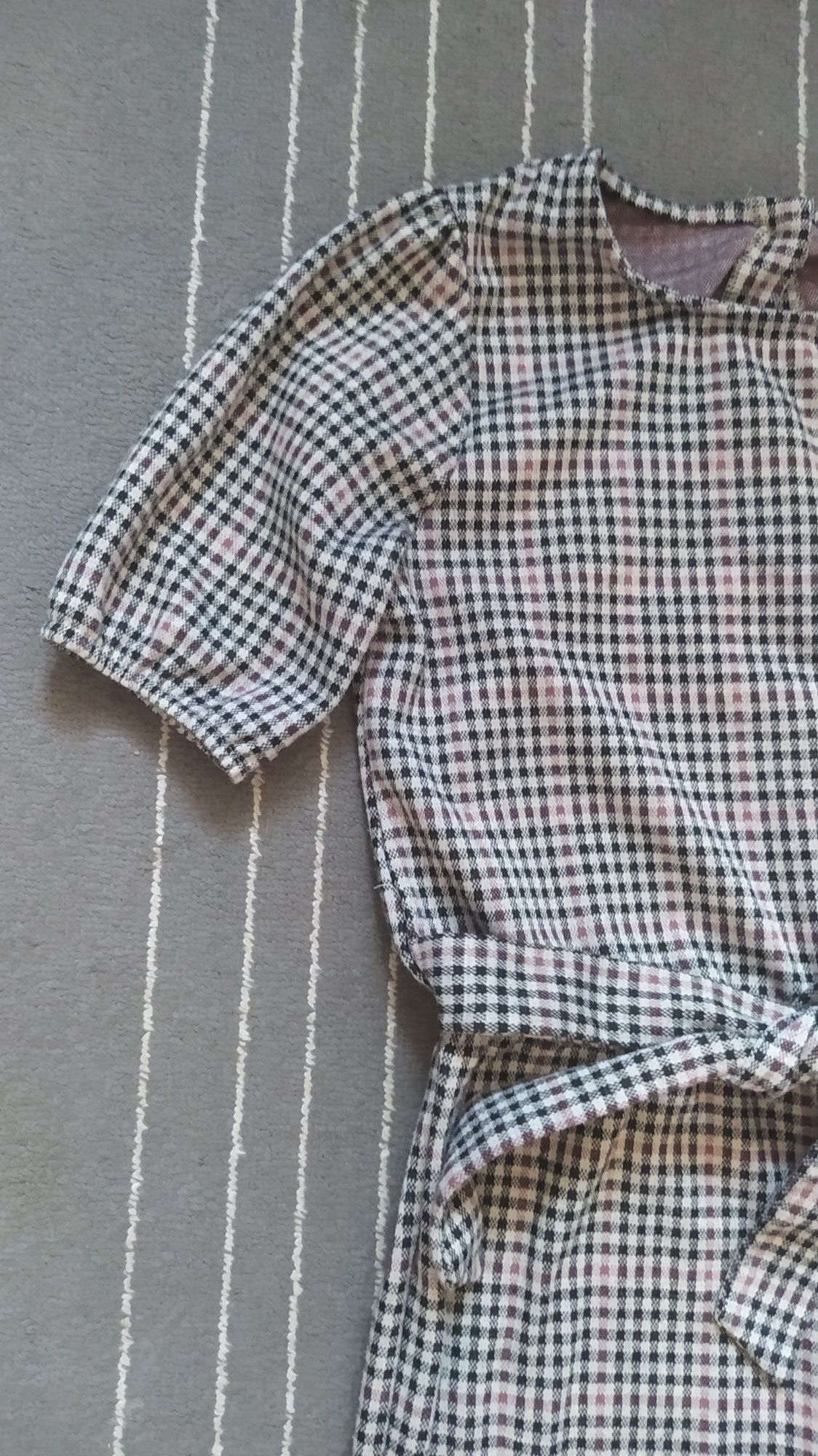 Kombinezon długi w kratę dla dziewczynki Primark jak nowy
