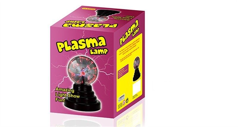 3-calowa magiczna lampa plazmowa kula wrażliwa na dotyk atmosfera lamp