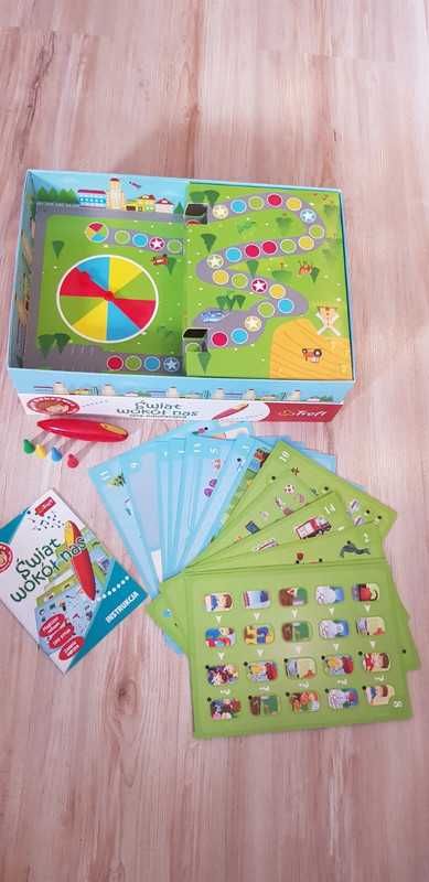 Gra edukacyjna Świat wokół nas Trefl magiczne pióro